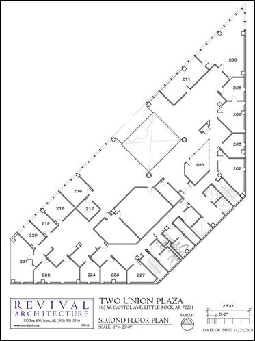 Two Union National Plaza: 105 W Capitol Ave, Little Rock, AR 72201